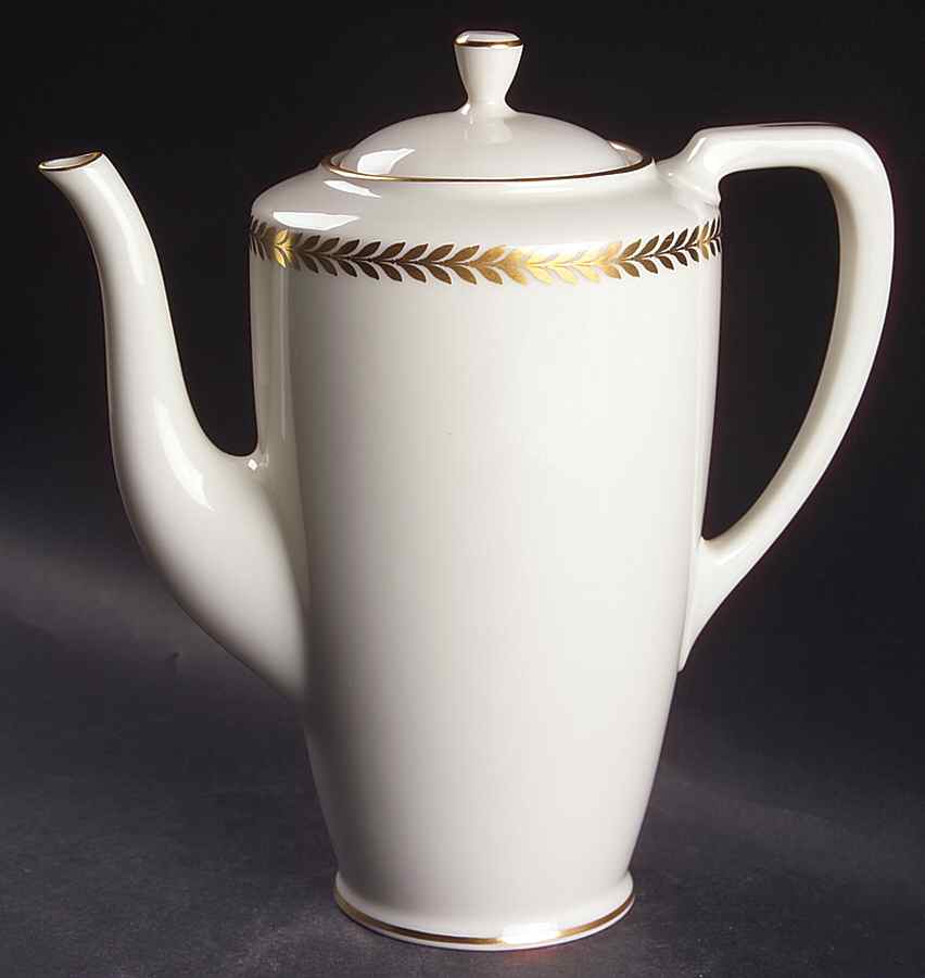 Imperial Shape 1960 Coffee Pot & Lid by Lenox-1