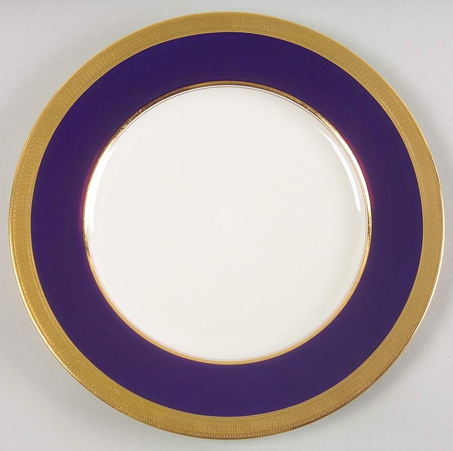 J19K Cobalt Blue Service Plate (Charger) by Lenox-1