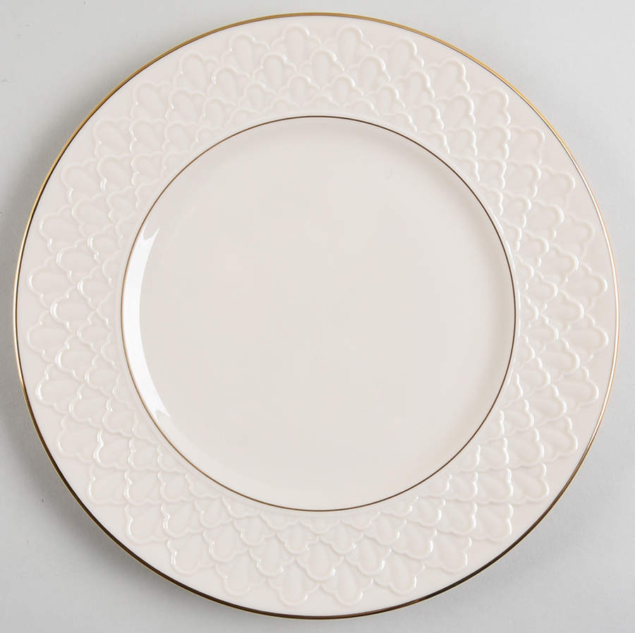 Jacquard Gold Dinner Plate by Lenox-1