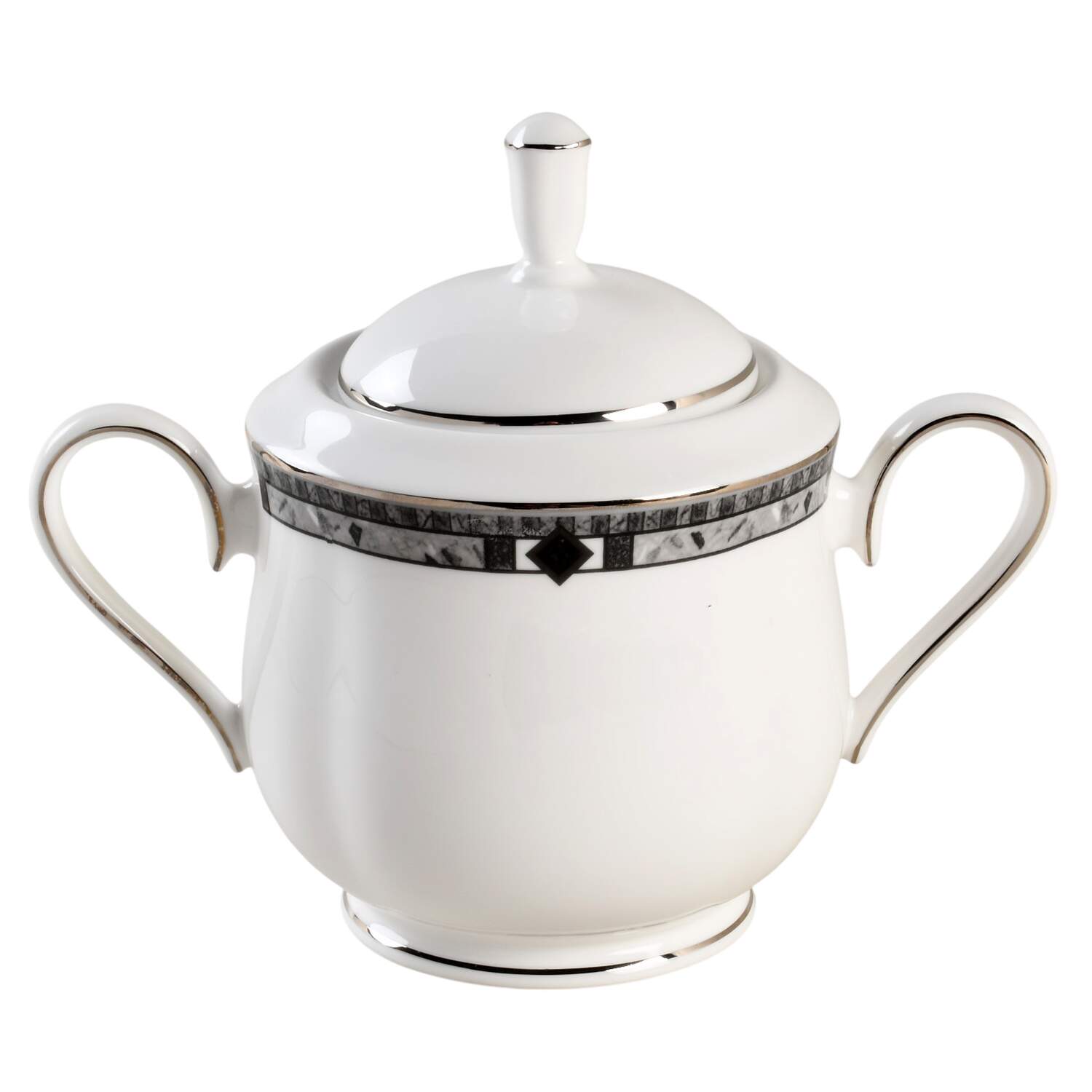 Kara Sugar Bowl & Lid by Lenox-1