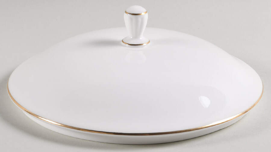 Landmark Gold Lid for Round Vegetable by Lenox-1