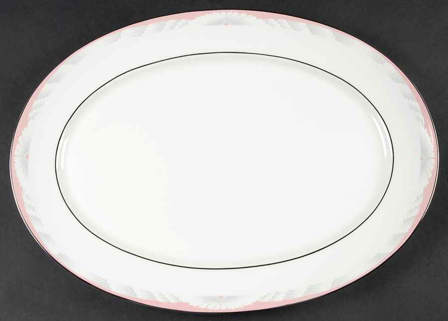 Laura 14" Oval Serving Platter by Lenox-1