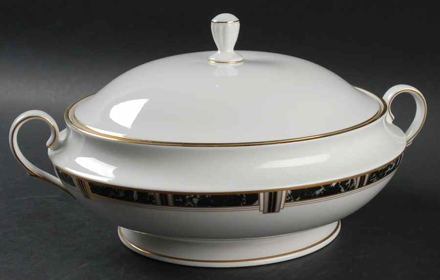 Lenox Classic Modern Round Covered Vegetable by Lenox-1