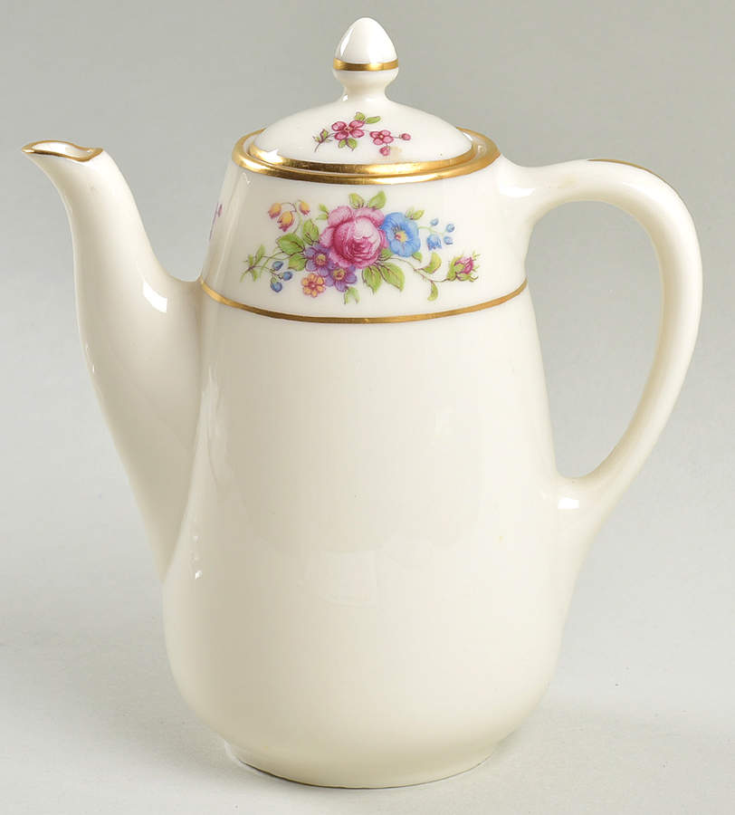 Lenox Rose Individual Coffee Pot & Lid by Lenox-1
