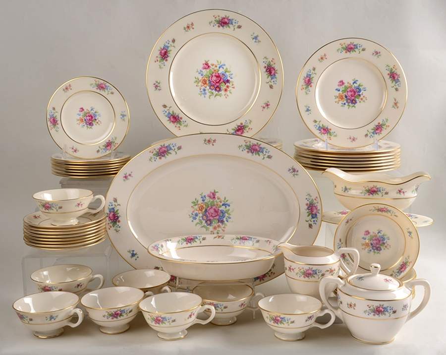 Lenox Rose 54 Piece Set by Lenox-1