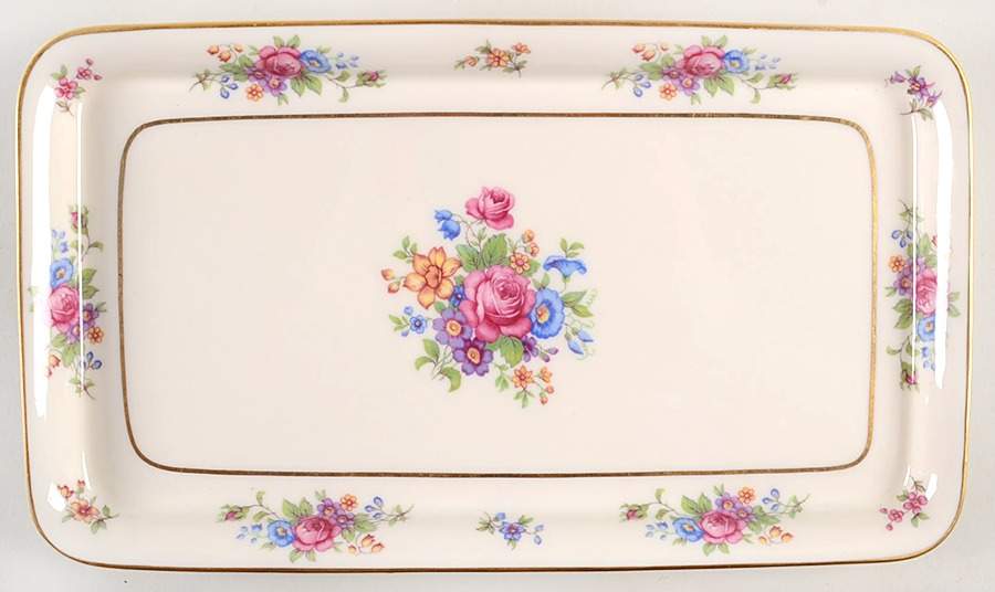 Lenox Rose 10" Rectangular Tray by Lenox-1