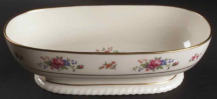 Lenox Rose 11" Oval Centerpiece by Lenox-1