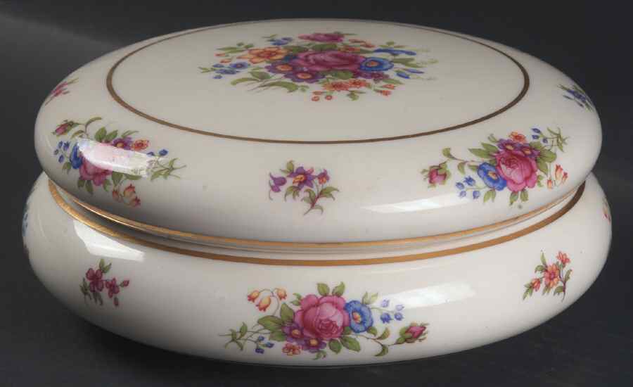 Lenox Rose 8" Round Bon Bon & Lid by Lenox-1