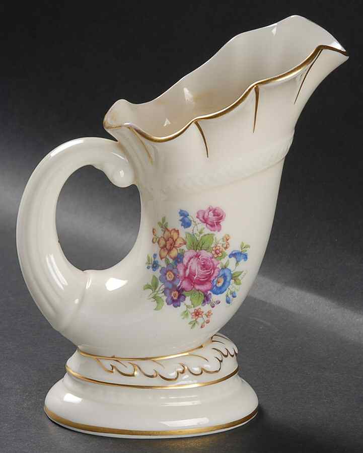 Lenox Rose 5" Horn of Plenty Vase by Lenox-1