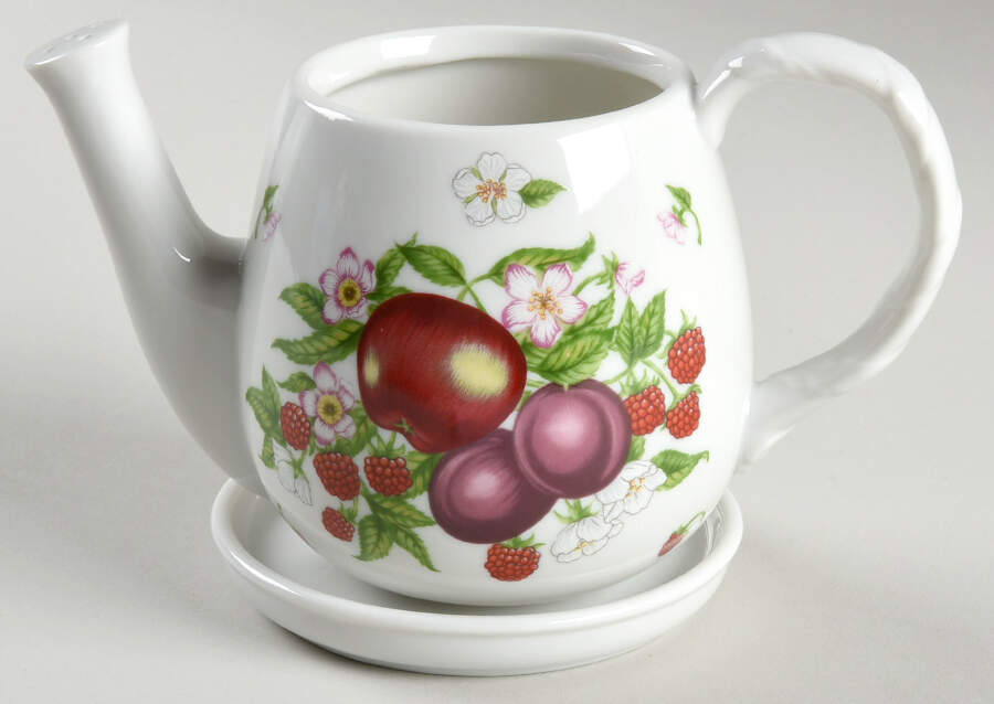 Lenox Orchard Giftware 3" Flower Pot & Underplate by Lenox-1