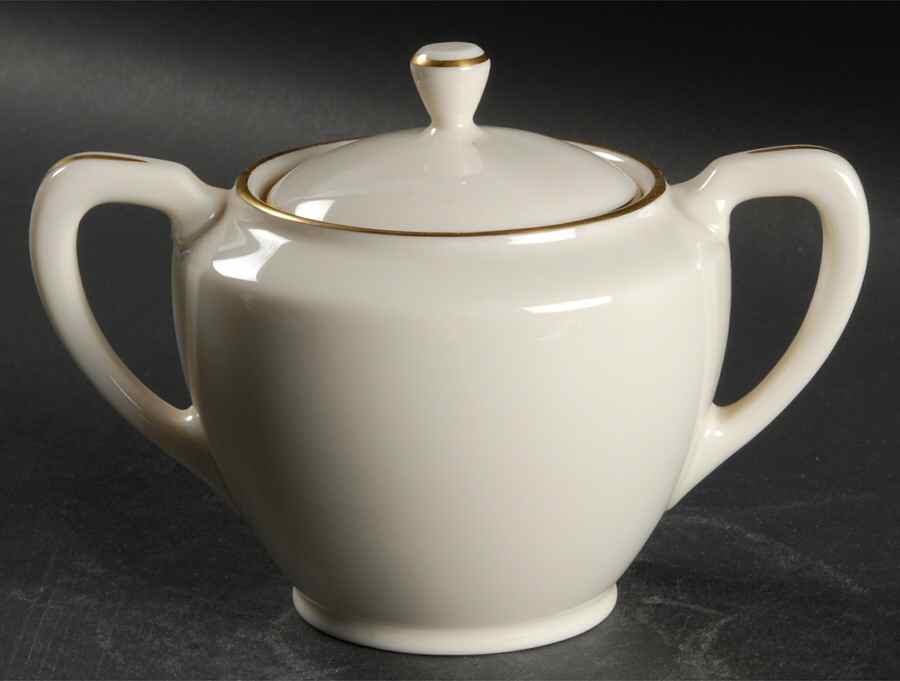 Manor Sugar Bowl & Lid by Lenox-1