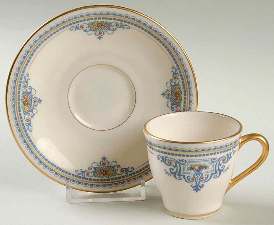 Maryland Flat Demitasse Cup & Saucer Set by Lenox-1