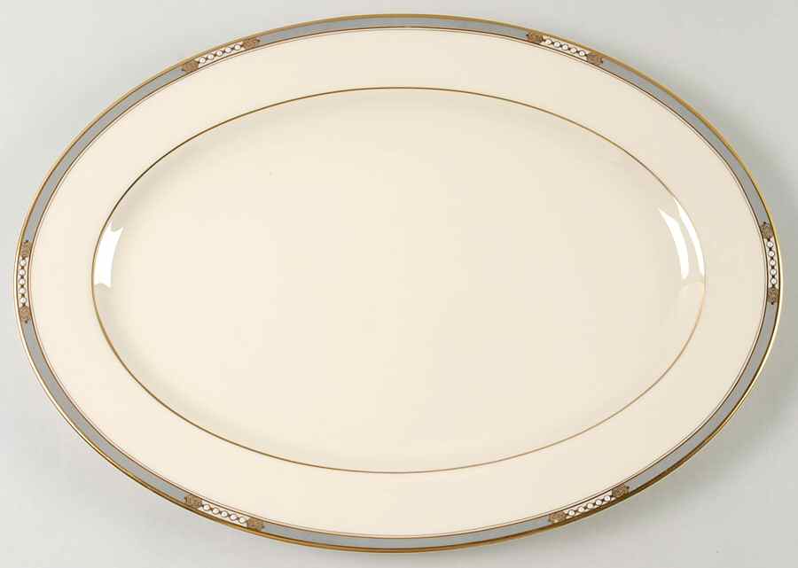 McKinley 15" Oval Serving Platter by Lenox-1