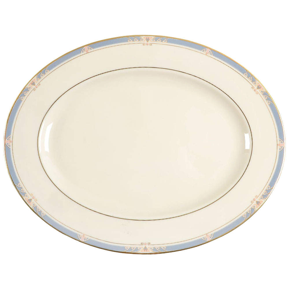 Monterey 13" Oval Serving Platter by Lenox-1