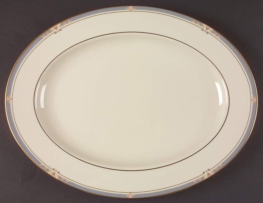 Monterey 15" Oval Serving Platter by Lenox-1