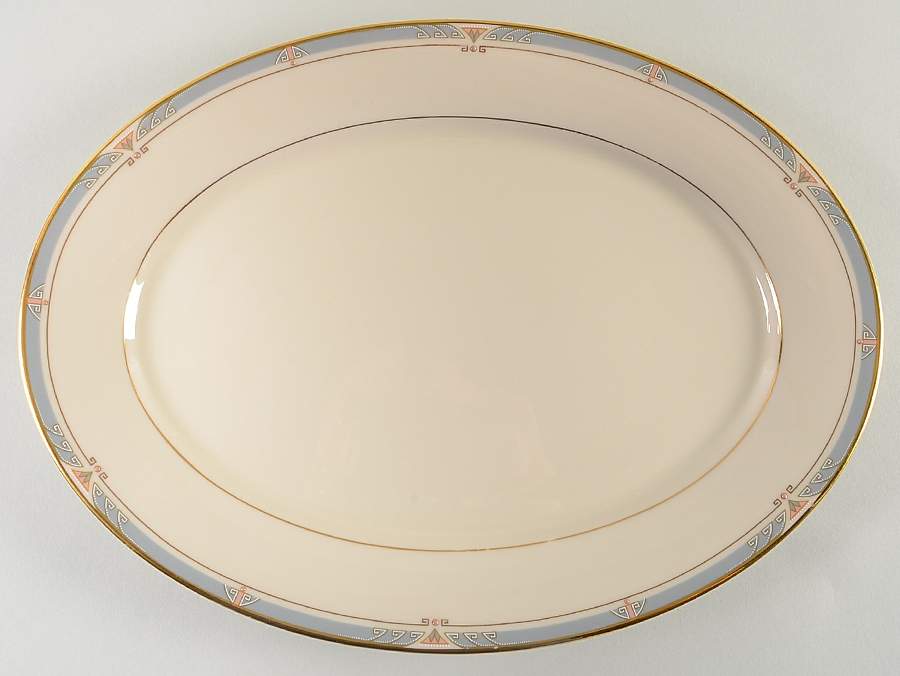 Monterey 13" Oval Serving Platter by Lenox-1