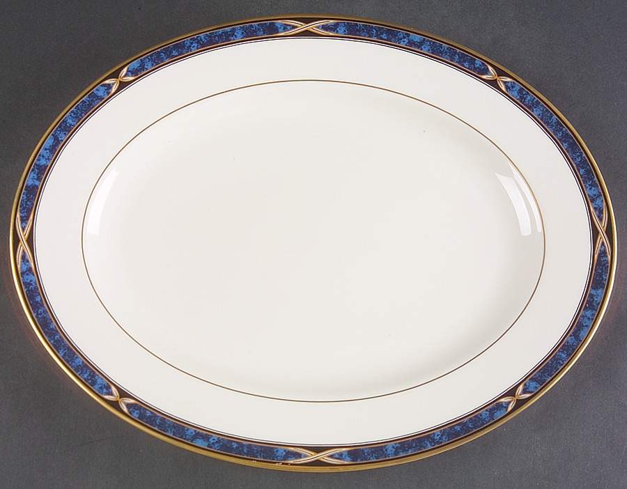 Mountain View 13" Oval Serving Platter by Lenox-1