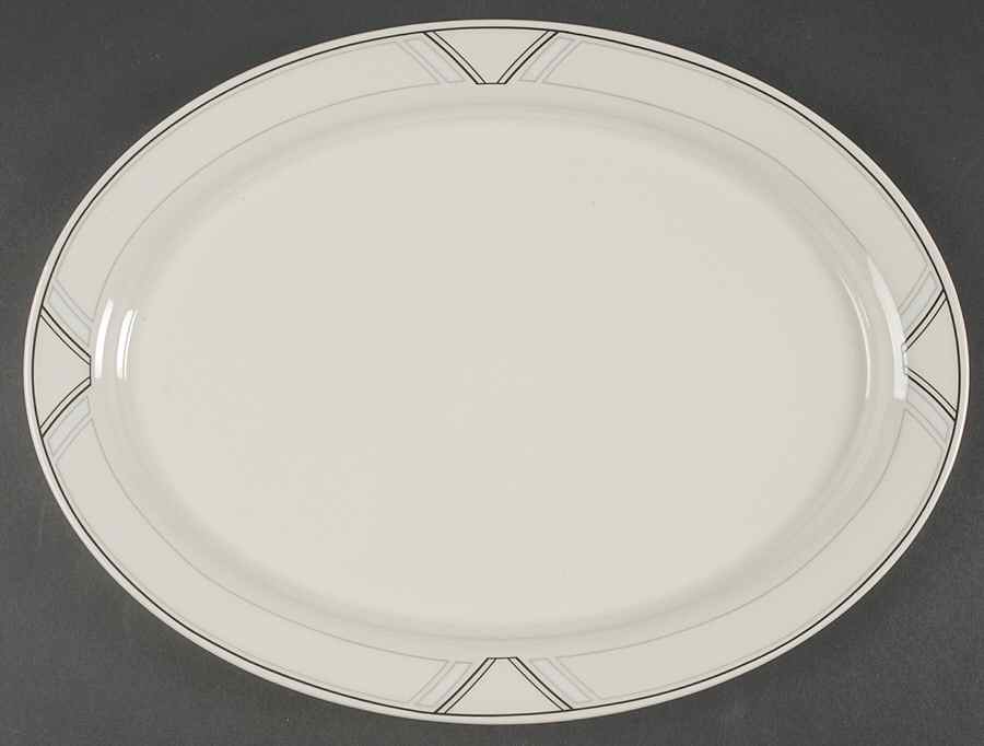 Natural Accent Slate 14" Oval Serving Platter by Lenox-1