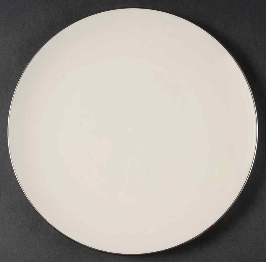 Olympia Platinum Salad Plate by Lenox-1