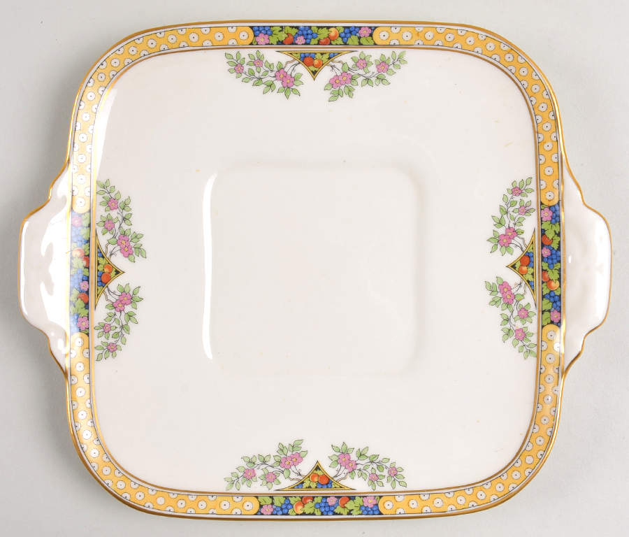 The Orchard Square Handled Cake Plate by Lenox-1
