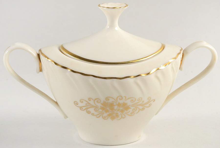Orleans Sugar Bowl & Lid by Lenox-1