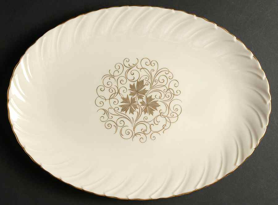 Orleans 14" Oval Serving Platter by Lenox-1