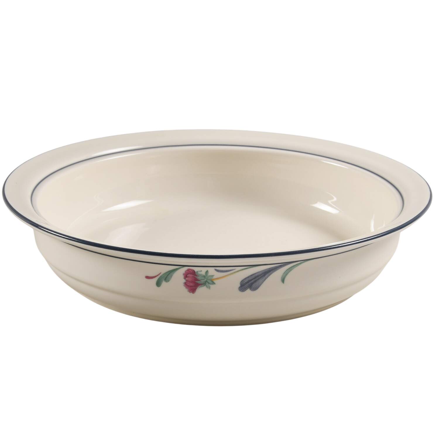 Poppies On Blue 9" Round Vegetable Bowl by Lenox-1