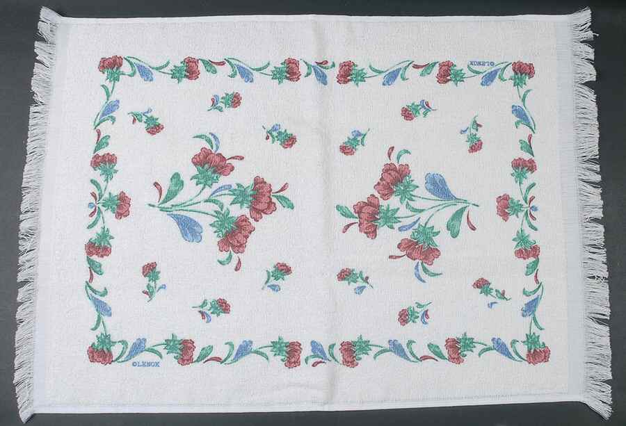 Poppies On Blue Cloth Dish Towel by Lenox-1