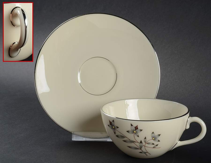 Princess Flat Cup & Saucer Set by Lenox-1