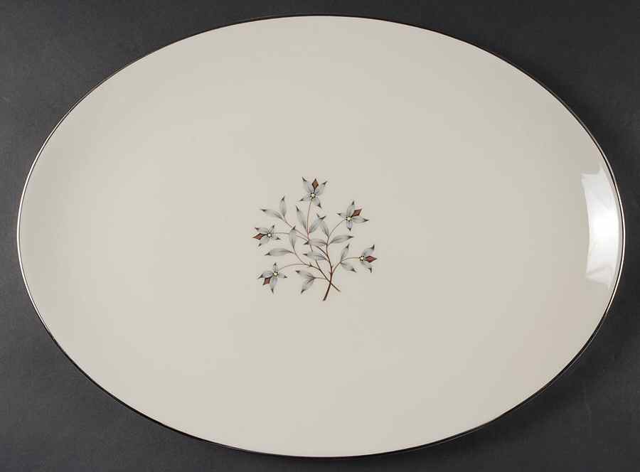Princess 17" Oval Serving Platter by Lenox-1