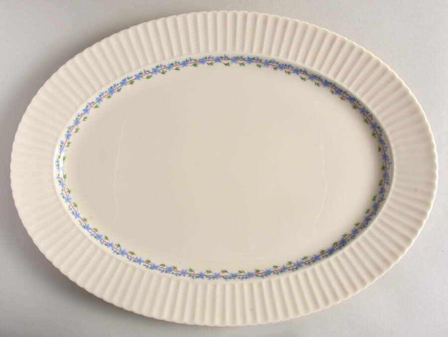 Priscilla 16" Oval Serving Platter by Lenox-1