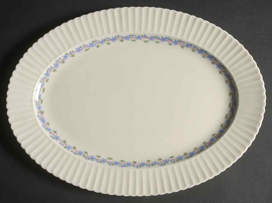 Priscilla 13" Oval Serving Platter by Lenox-1