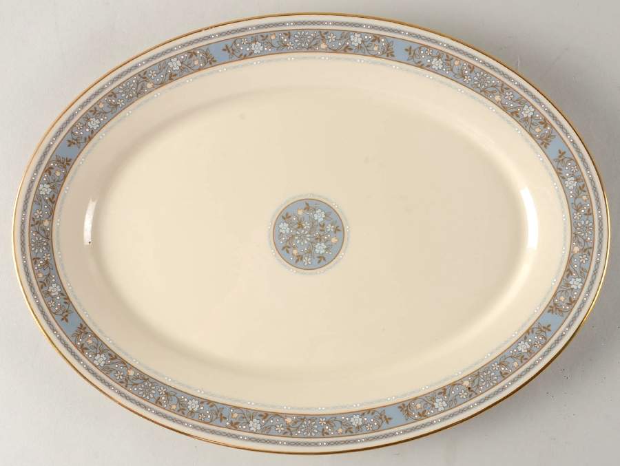 Rendezvous 13" Oval Serving Platter by Lenox-1