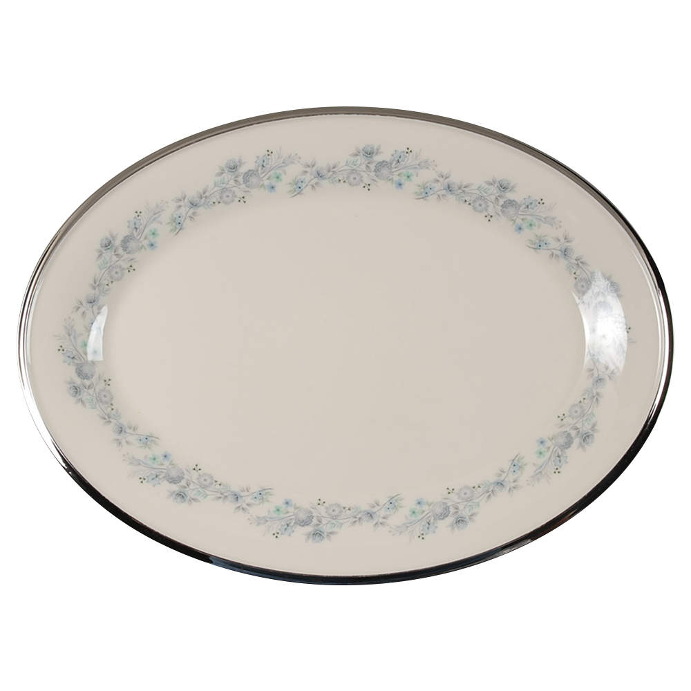 Repertoire 14" Oval Serving Platter by Lenox-1