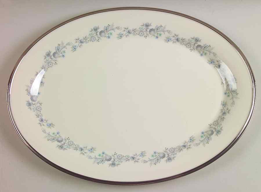 Repertoire 17" Oval Serving Platter by Lenox-1
