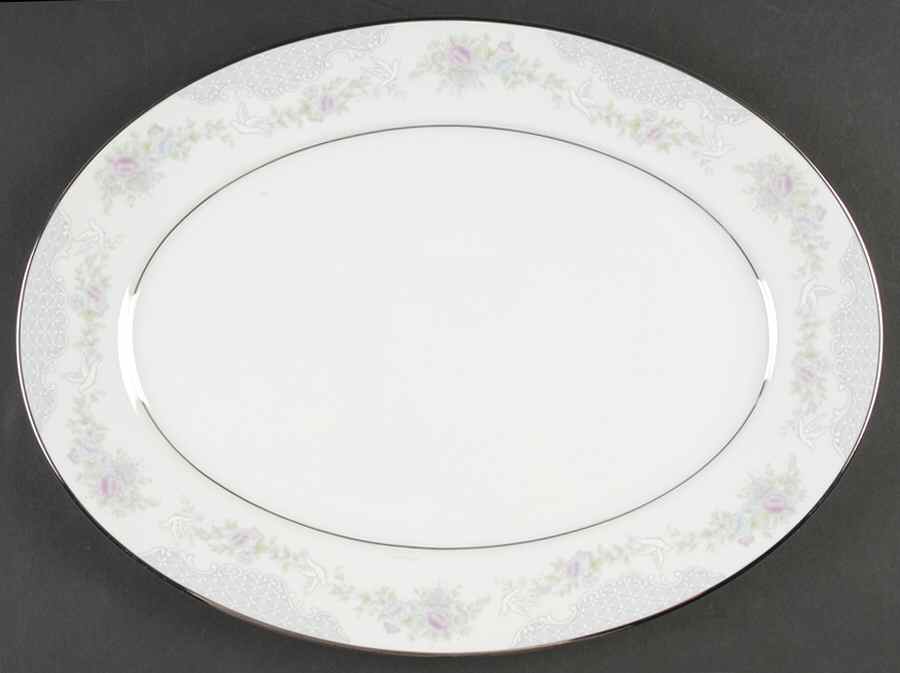 Rosamond 14" Oval Serving Platter by Lenox-1