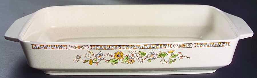 Sandflowers 15" Rectangular Baker by Lenox-1