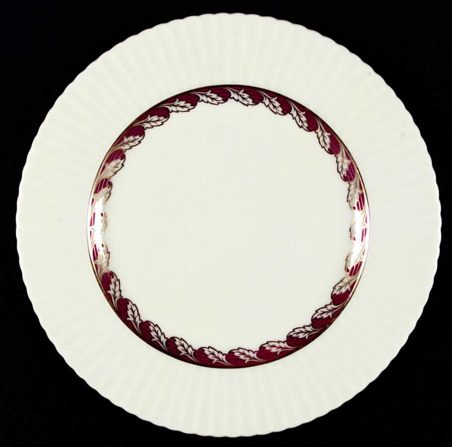 Savoy Maroon Dinner Plate by Lenox-1