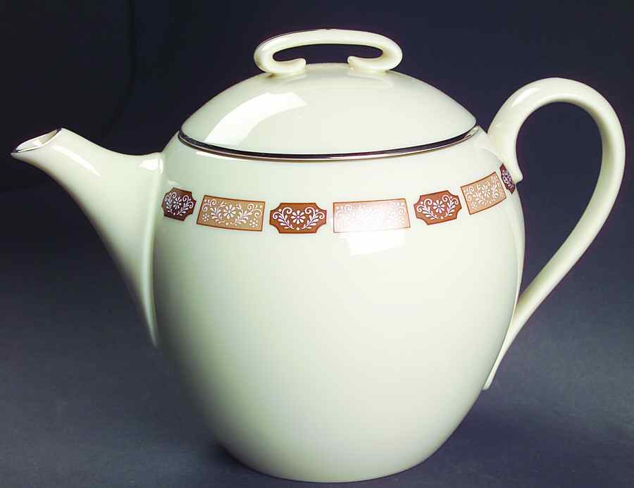 Shalimar Teapot & Lid by Lenox-1