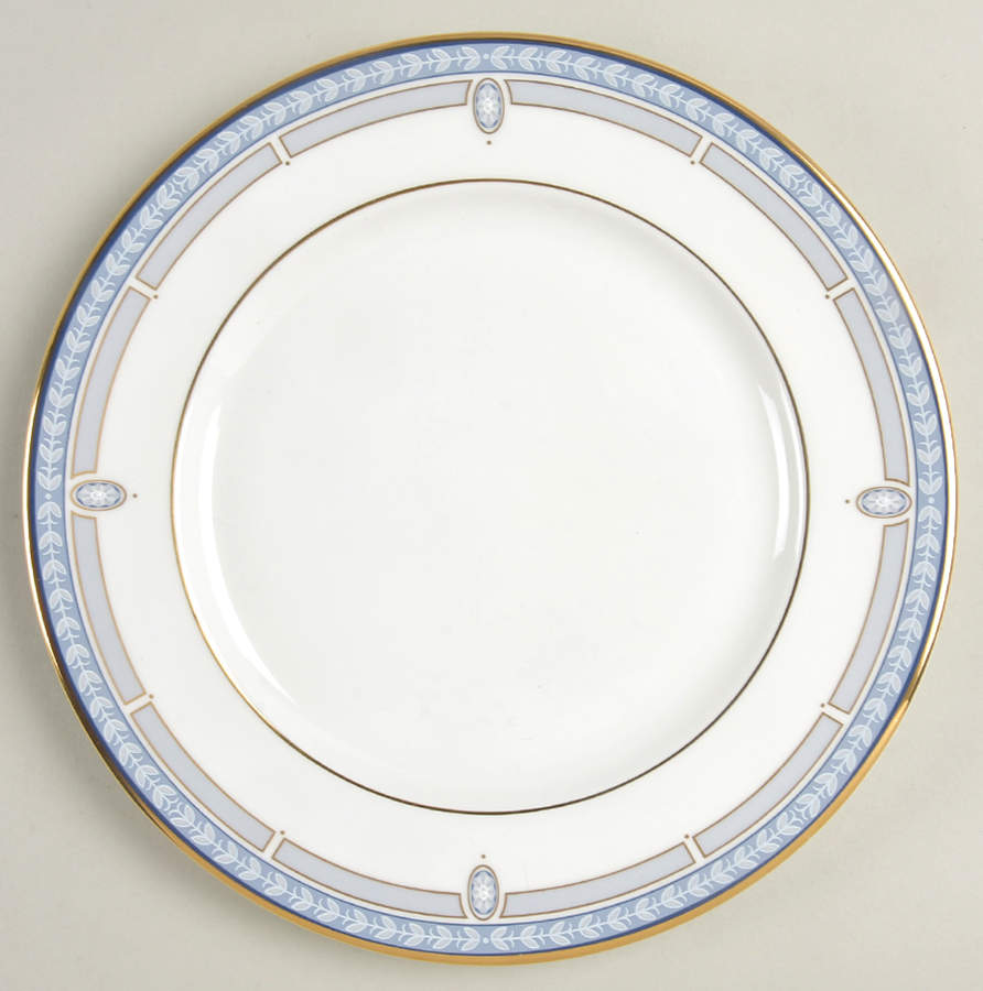 Sheraton Blue Salad Plate by Lenox-1