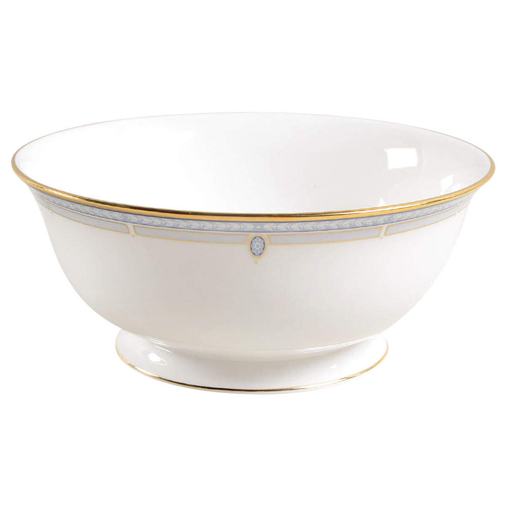 Sheraton Blue 8" Round Vegetable Bowl by Lenox-1