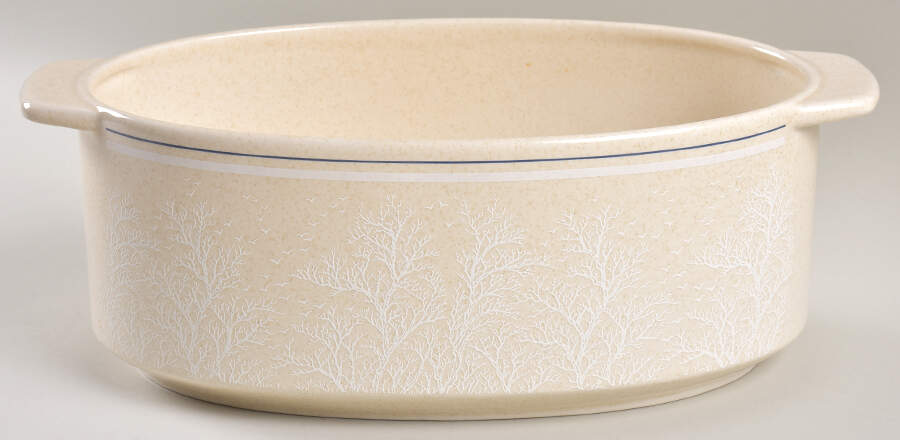 Silhouette 10" Oval Open Casserole by Lenox-1