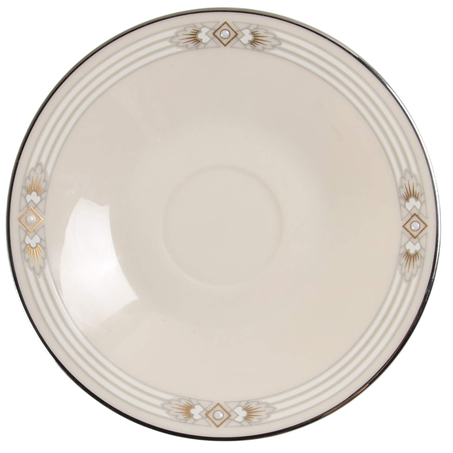 Silver Springs Saucer by Lenox-1