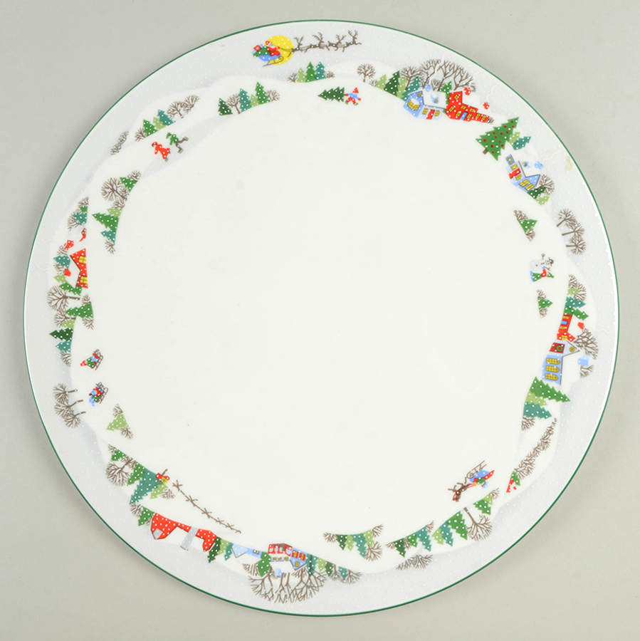 Sleighride Cake Plate by Lenox-1