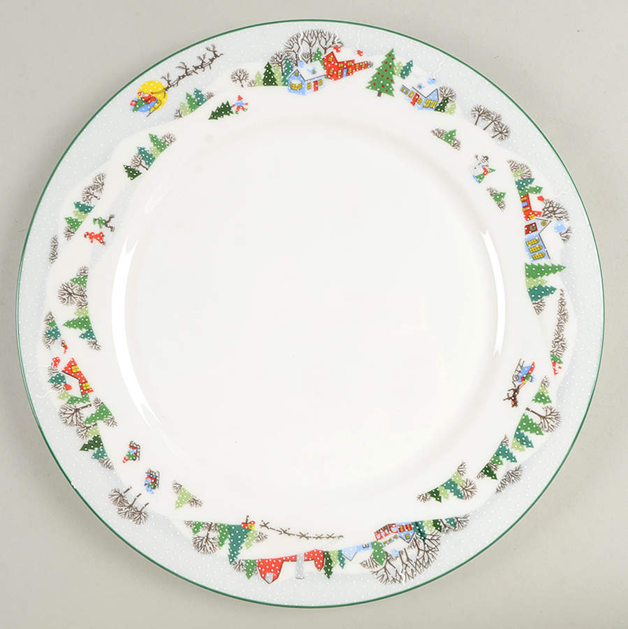 Sleighride Dinner Plate by Lenox-1