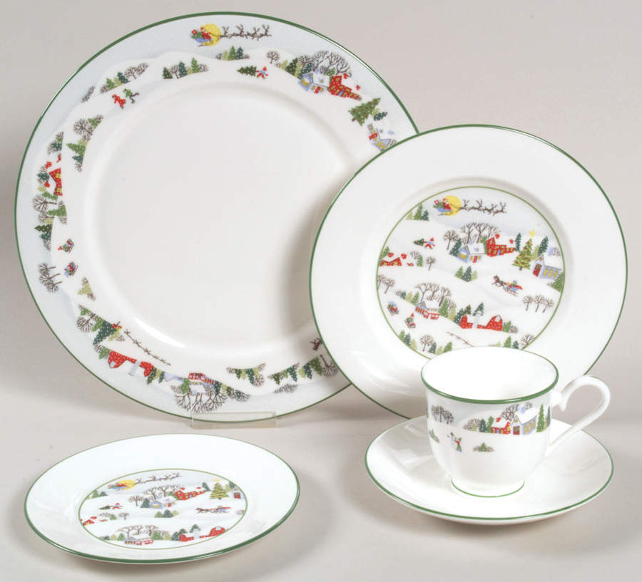 Sleighride 5 Piece Place Setting by Lenox-1