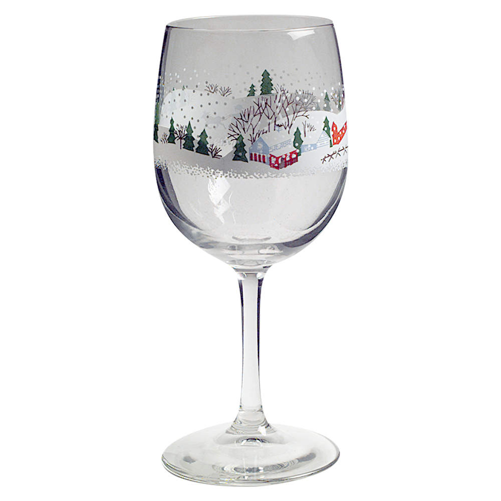 Sleighride 12 Oz Glassware Goblet by Lenox-1
