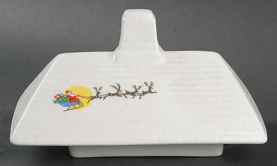 Sleighride Lid for House Teapot by Lenox-1