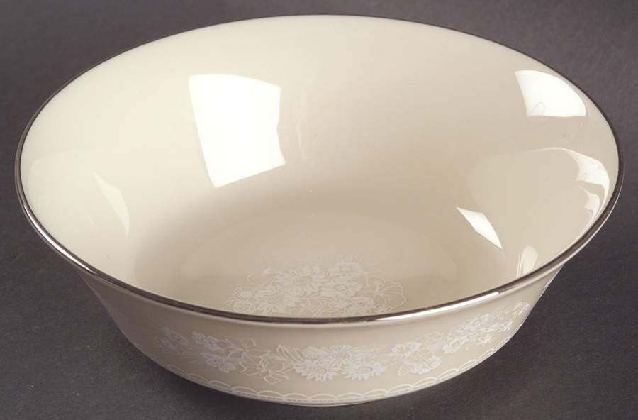 Snow Flower Individual Salad/Dessert/Fruit Bowl by Lenox-1