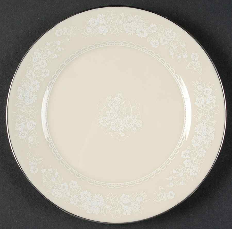 Snow Flower Bread & Butter Plate by Lenox-1
